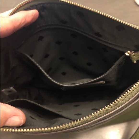 Kate Spade Monica Olive Green Crossbody Bag - Picture 7 of 10
